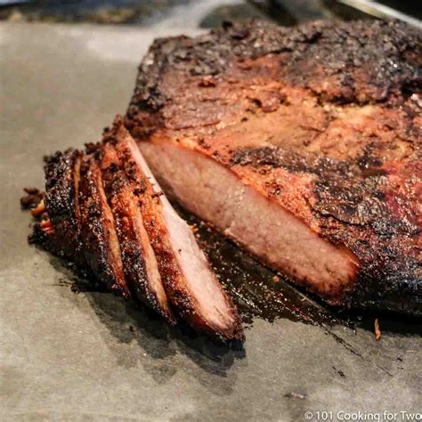 how to cook a brisket in a gas bbq